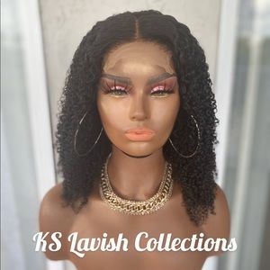 4*4 Afro Kinky Curly Glueless Wig